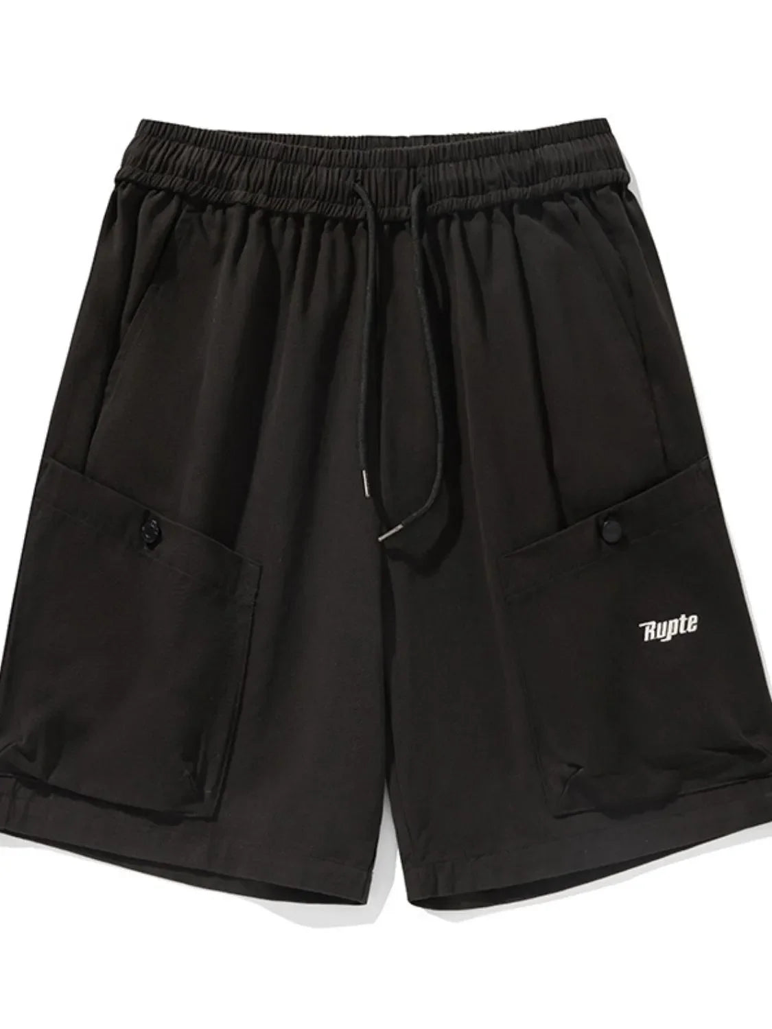 Men's Plus Size Drawstring Shorts with Pockets