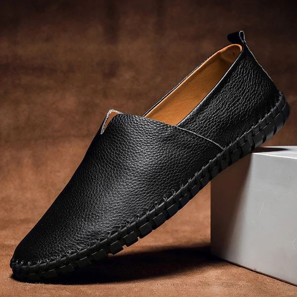 Giovanni Leather Loafers