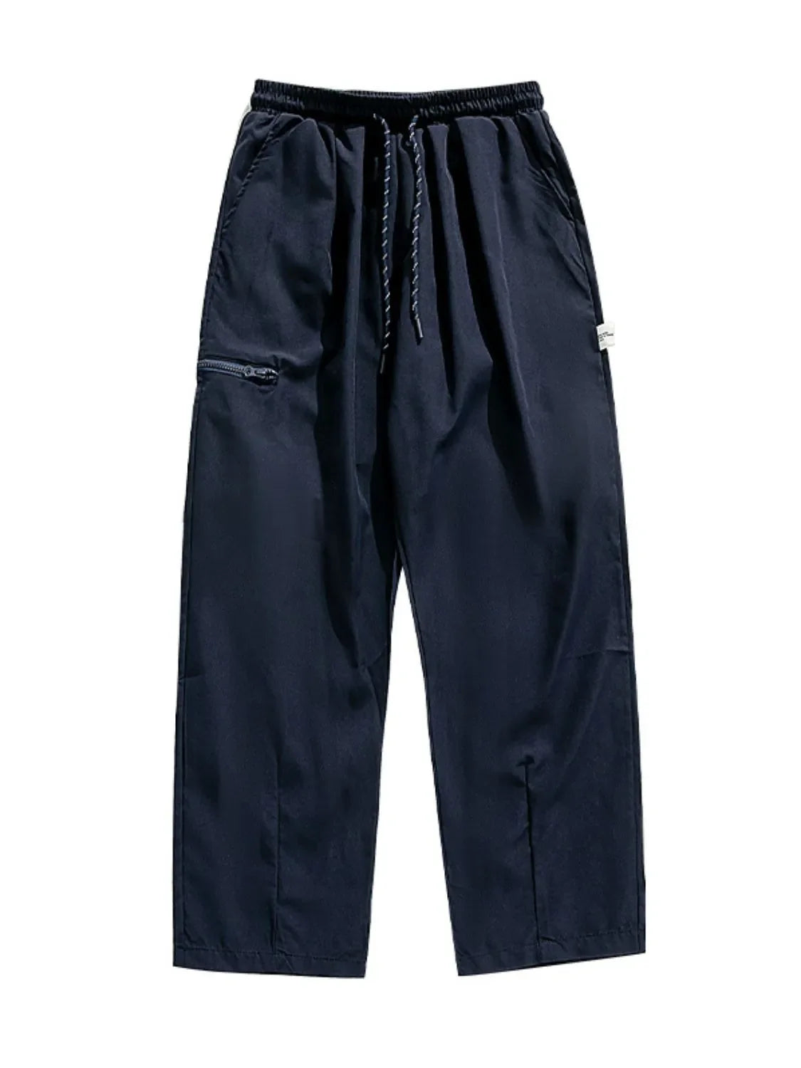 Men's Plus Size Drawstring Pants with Pockets