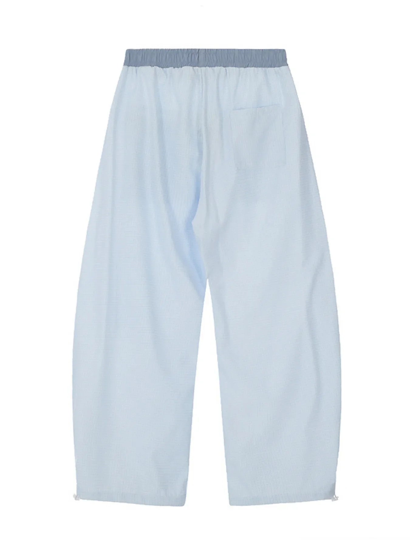 Men's Drawstring Wide-Leg Pants