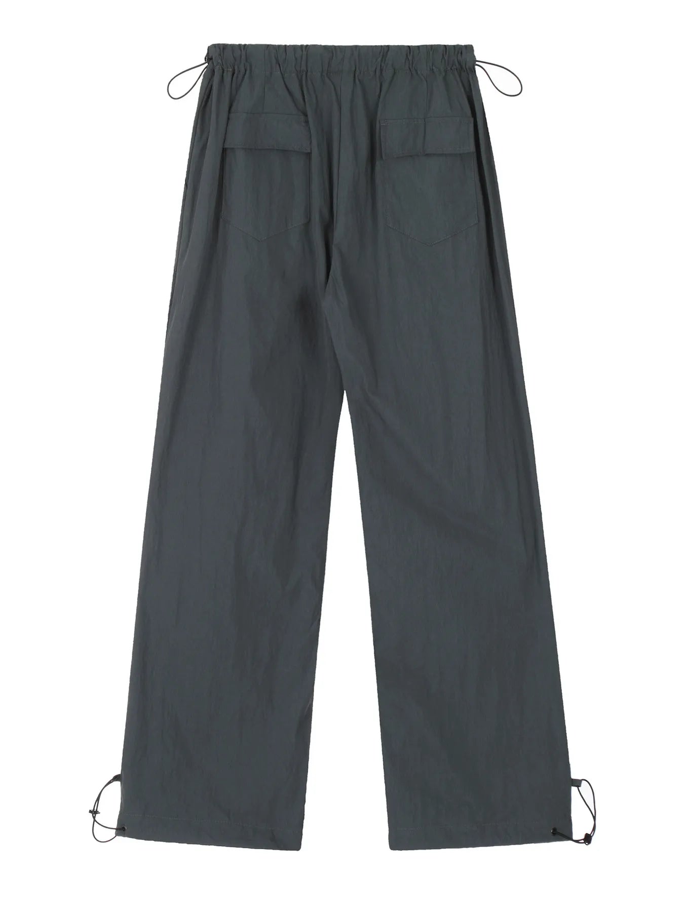 Men's Drawstring Wide Leg Pants