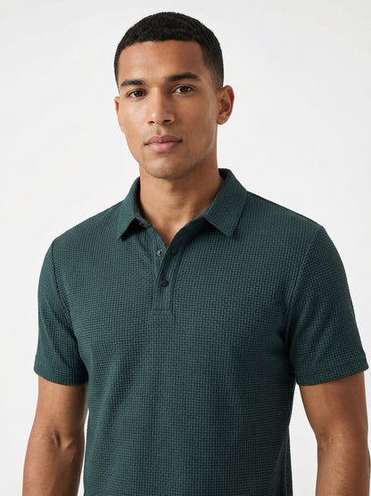 SIENA WEAVE POLO SHIRT