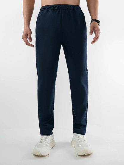 Men's Plus Size Elastic Waist Pocketed Pants