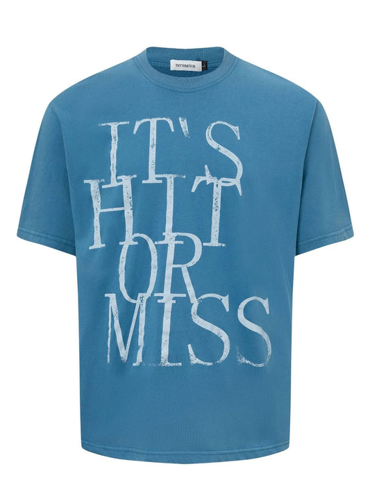 Men's Letter Graphic Short Sleeve Oversized T-Shirt