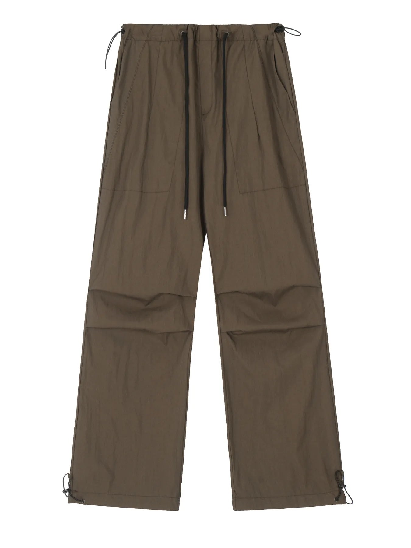 Men's Drawstring Wide Leg Pants