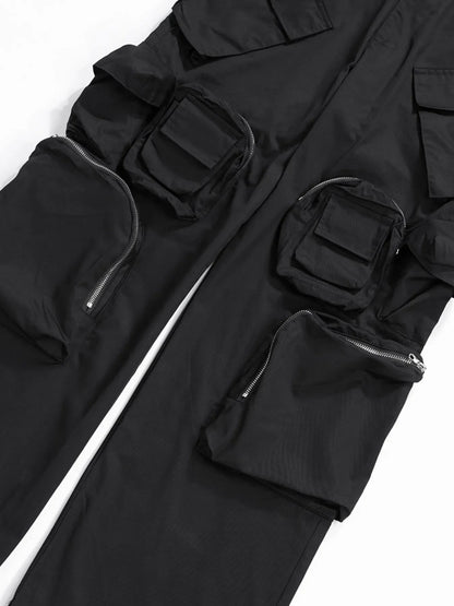 Men's Cargo Pants with Multiple Utility Pockets