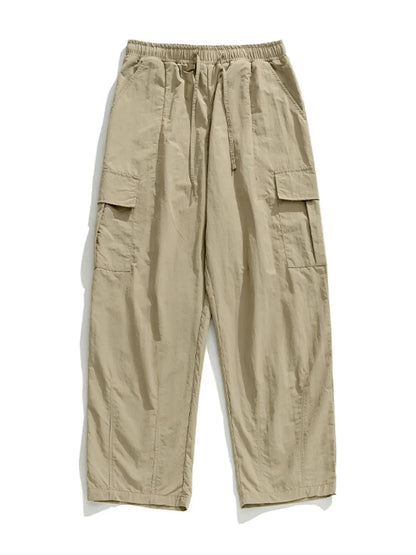 Men's Plus Size Wide Leg Cargo Pants