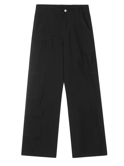 Men's Wide Leg Cargo Pants