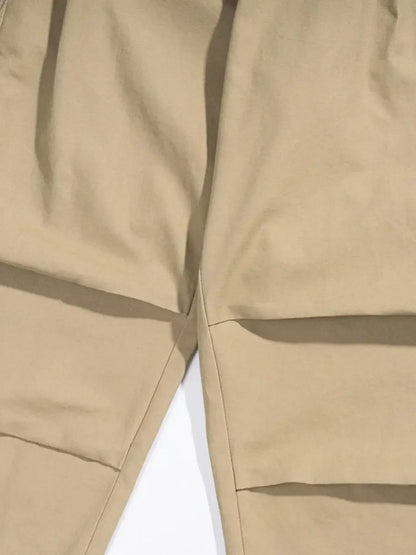 Men's Loose Fit Cargo Pants with Multiple Pockets