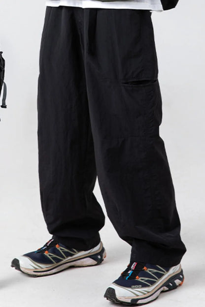 Men's Plus Size Elastic Waist Pants