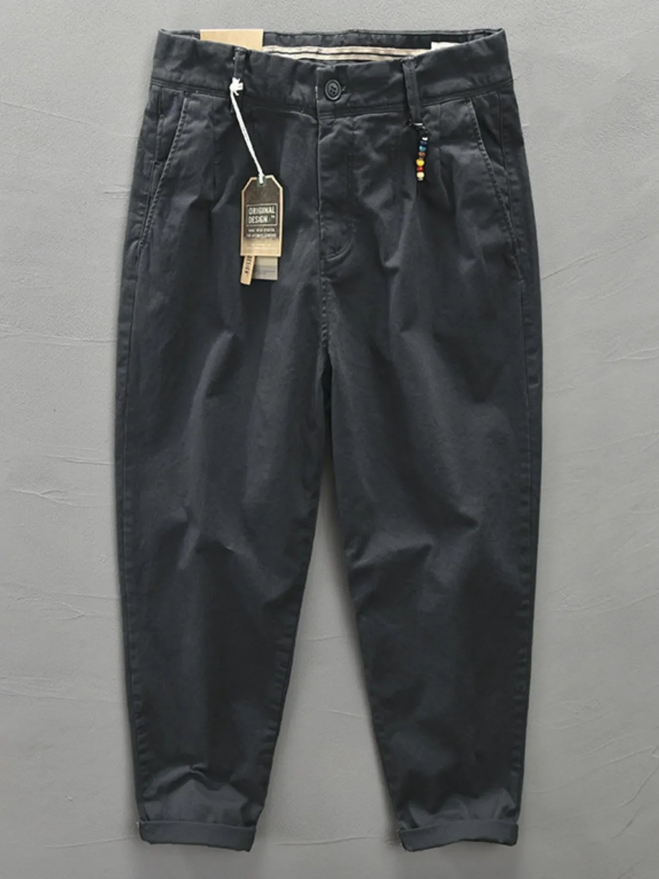 Men's Relaxed Fit Pants with Pockets