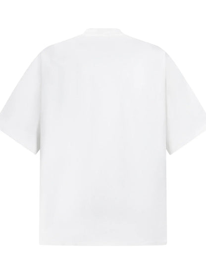 Men's Number Print Short Sleeve Oversized T-Shirt