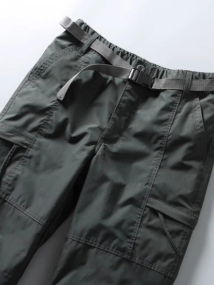 Men's Full Size Loose Fit Pants with Pockets Plus Size