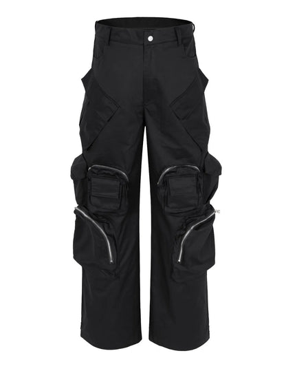 Men's Cargo Pants with Multiple Utility Pockets