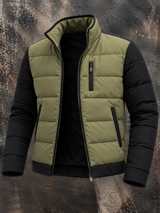 Bernard | Premium Quilted Zip Jacket