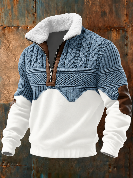 VAUGHAN KNIT-LOOK JUMPER