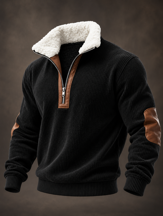 Alvey | Ribbed Knit-Look Sweater