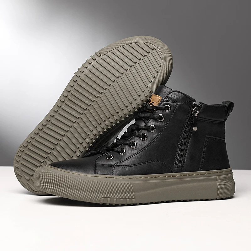Jackson Leather High-Tops