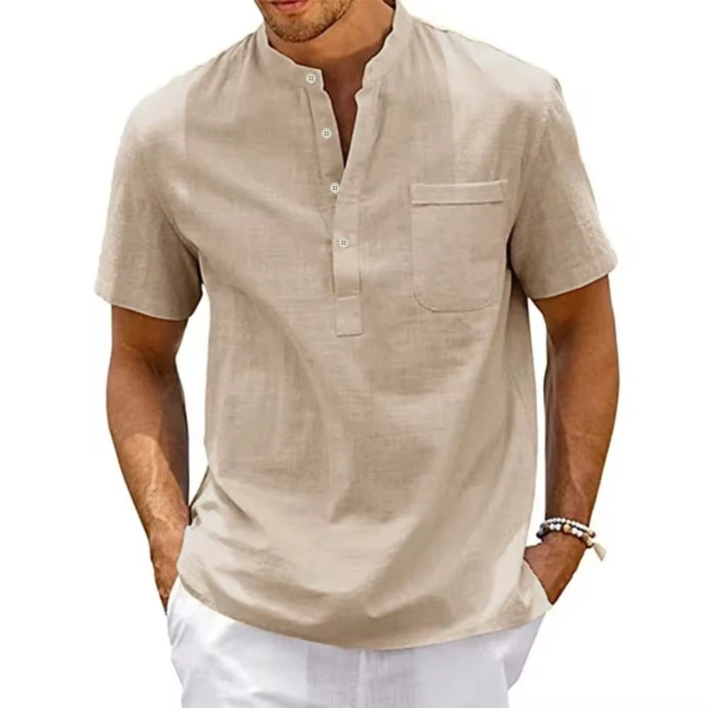 Danny Breathable Linen Shirt