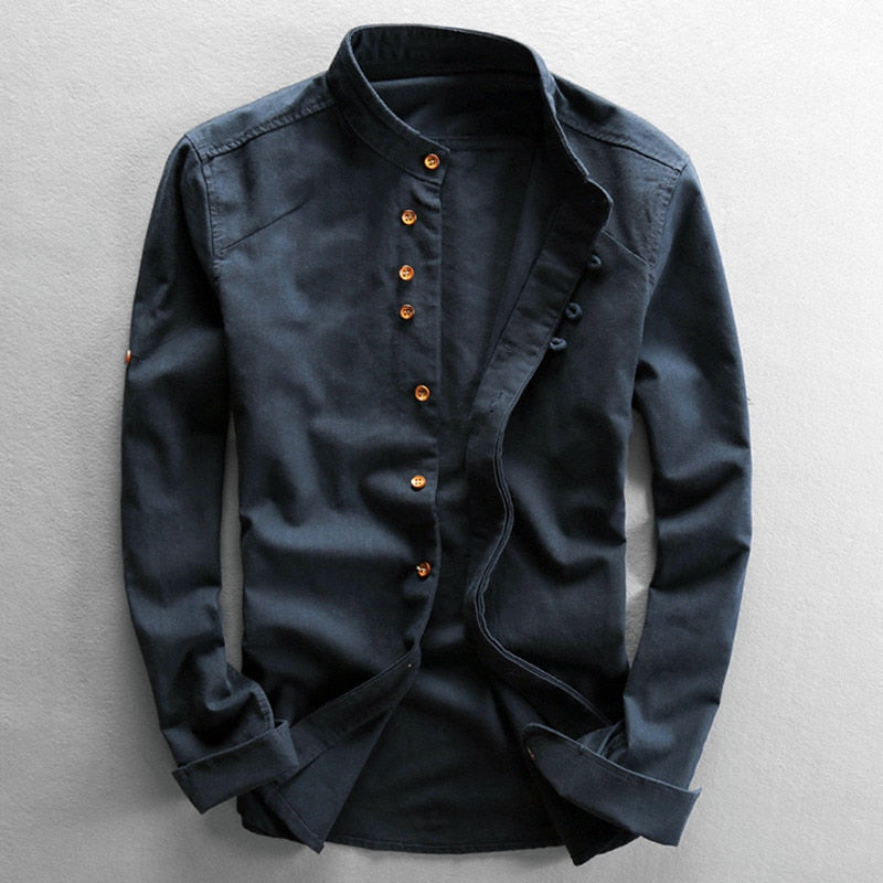 EDO JAPAN LINEN SHIRT