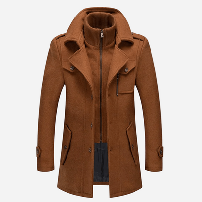 Thomas™ Classic Wool Overcoat