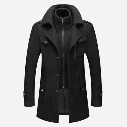 Thomas™ Classic Wool Overcoat