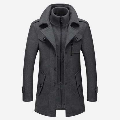 Thomas™ Classic Wool Overcoat