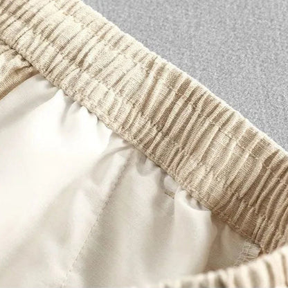 MARINA LINEN DRAWSTRING TROUSERS