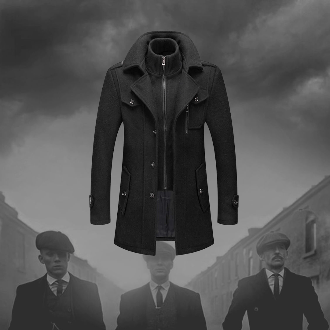 Thomas™ Classic Wool Overcoat