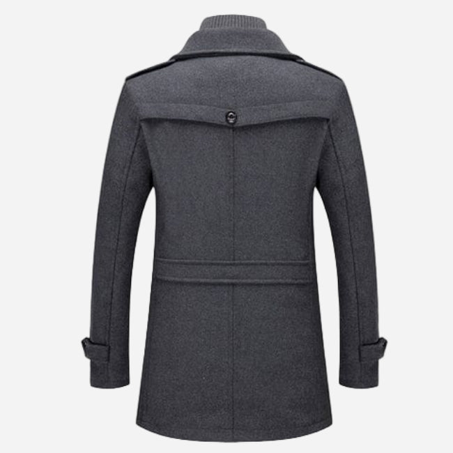 Thomas™ Classic Wool Overcoat