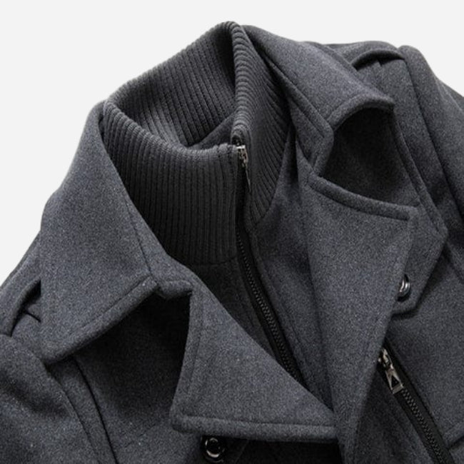 Thomas™ Classic Wool Overcoat