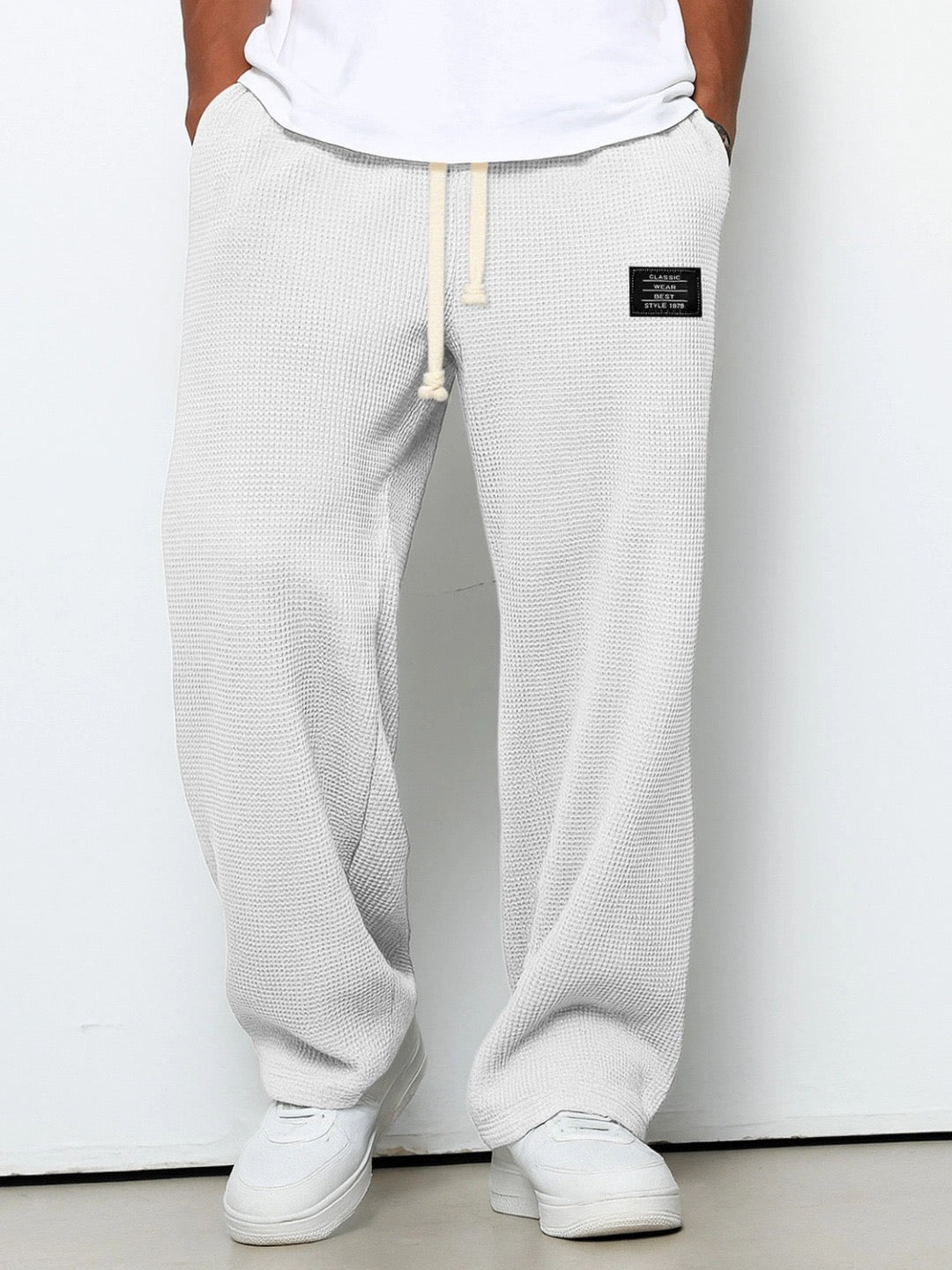 Nino | Comfortable Wide Pants for Men with Adjustable Waist