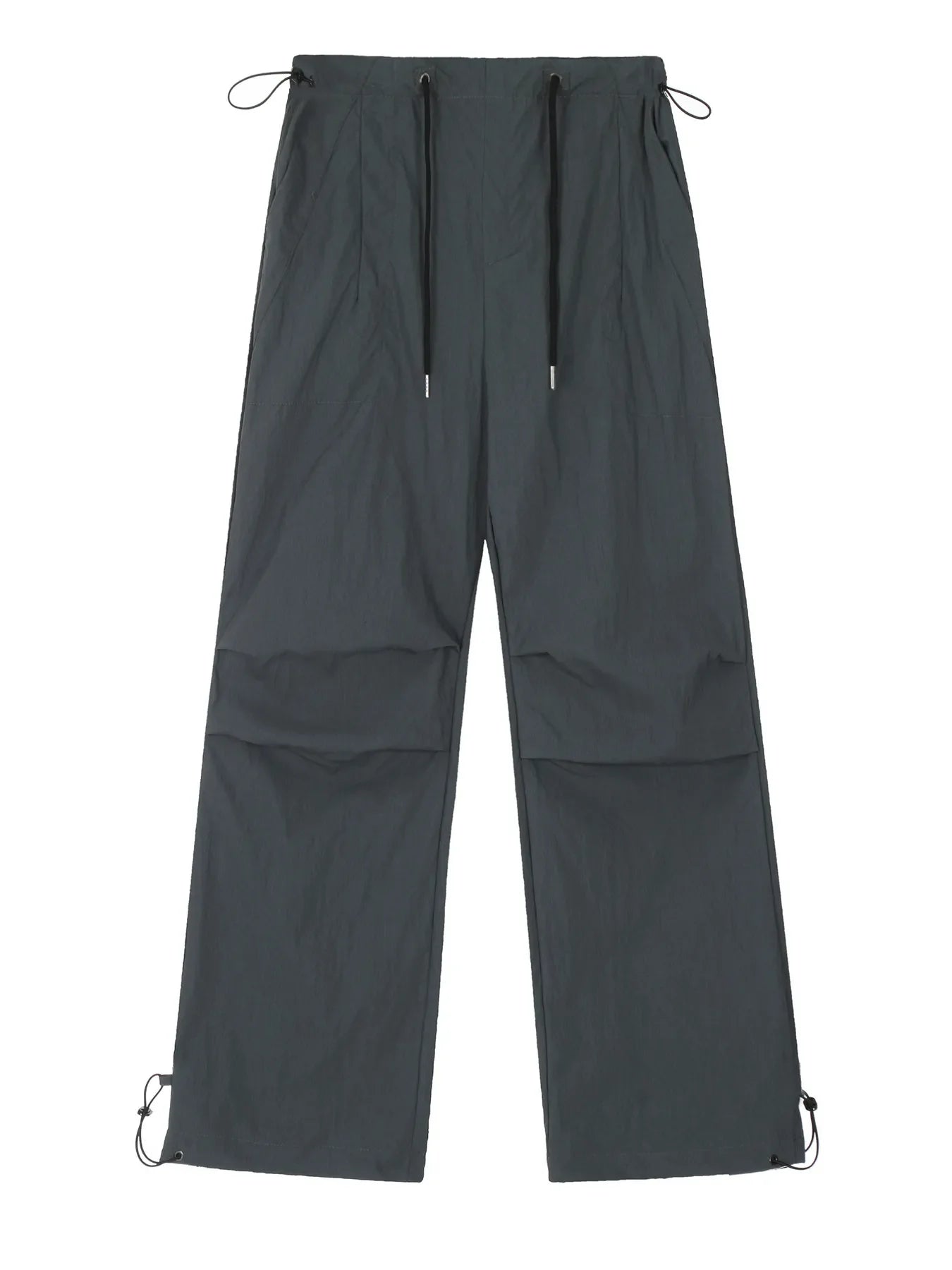 Men's Drawstring Wide Leg Pants