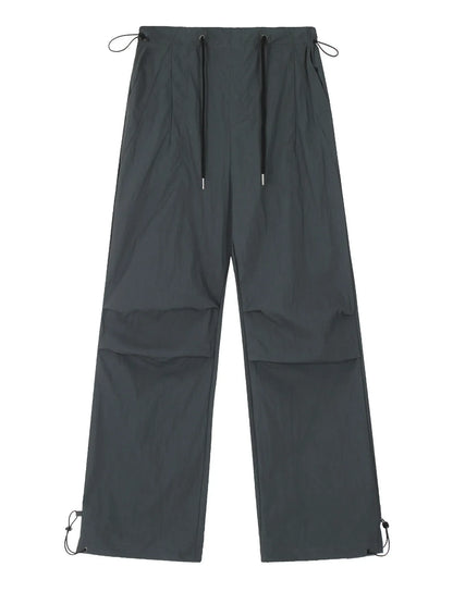 Men's Drawstring Wide Leg Pants