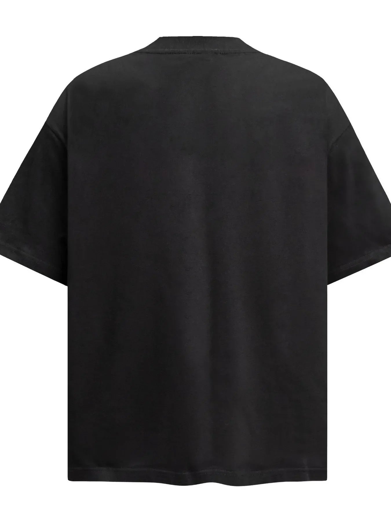 Men's Flower Pearl Detail Oversized Short Sleeve T-Shirt