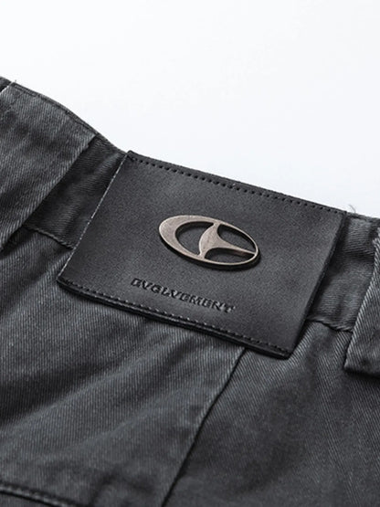 Men's Wide Leg Cargo Pants