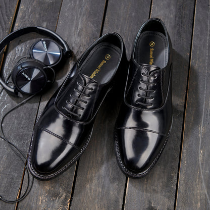Oxford Shoe - Rubber Sole - Black