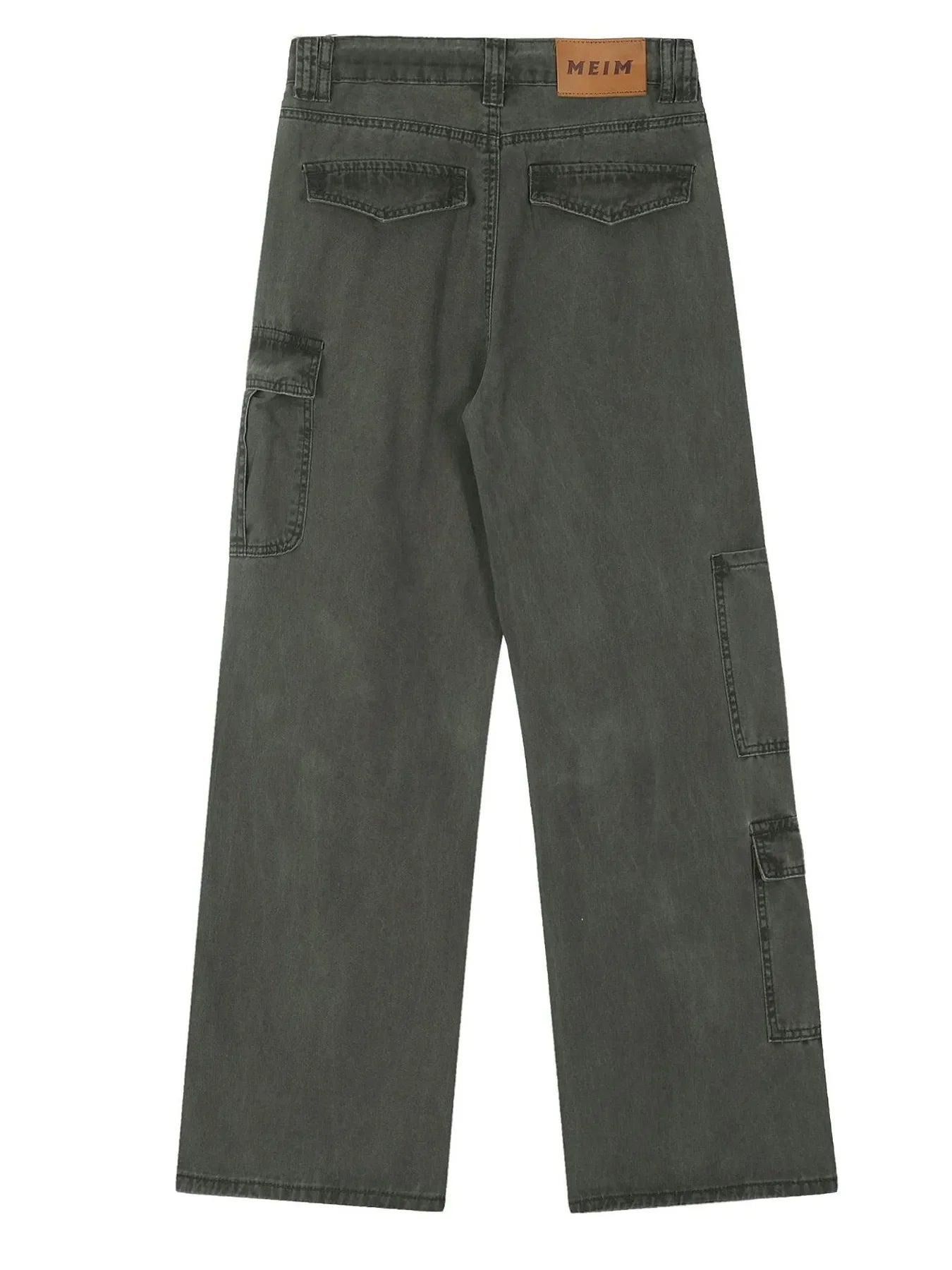 Men's Wide Leg Cargo Pants