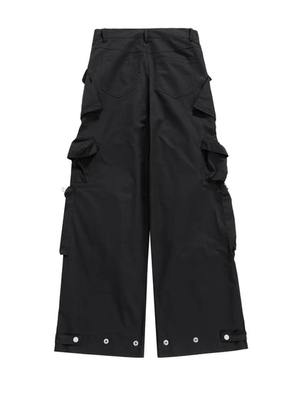Men's Cargo Pants with Multiple Utility Pockets