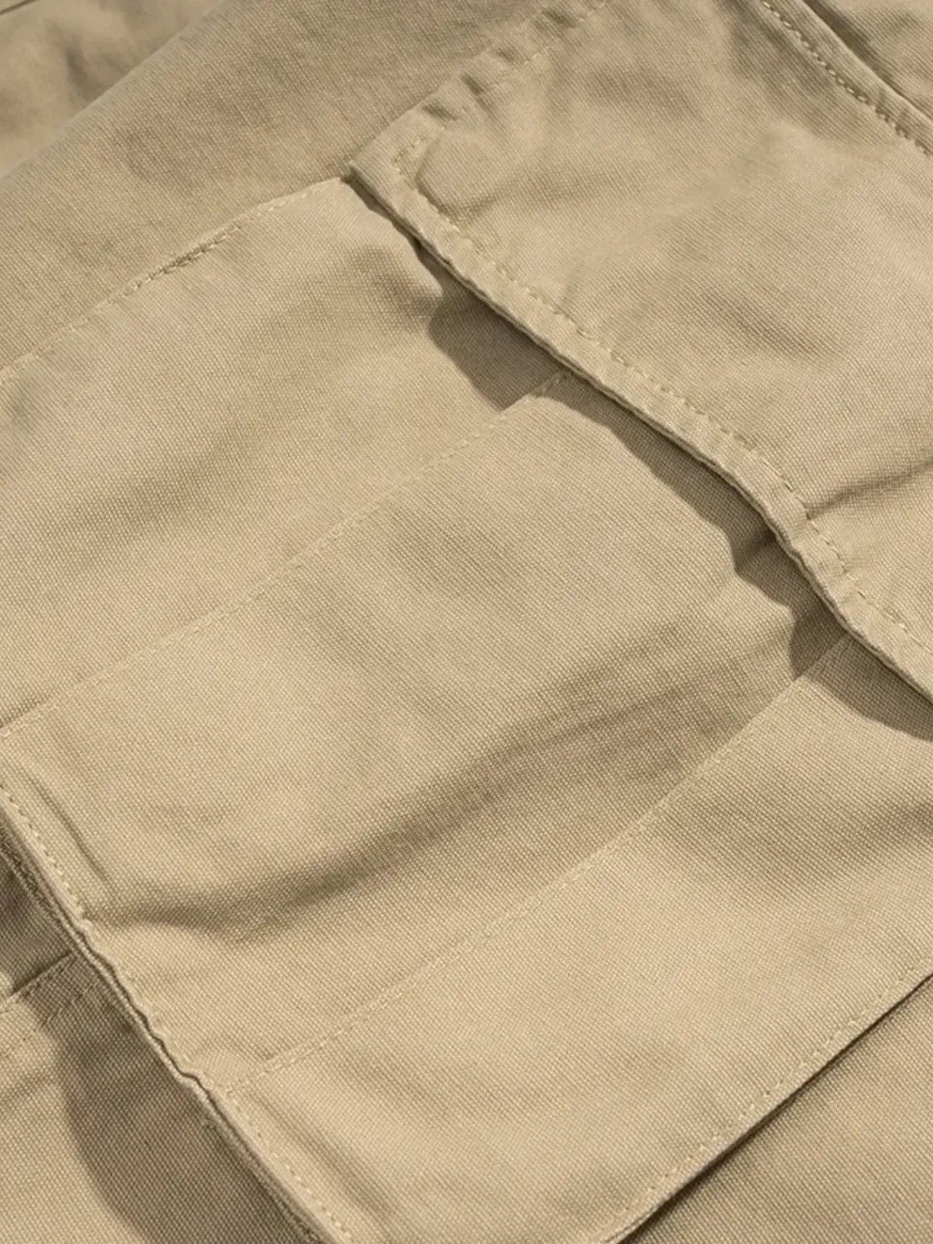 Men's Loose Fit Cargo Pants with Multiple Pockets
