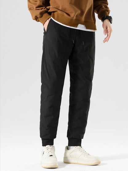 Men's Plus Size Relaxed Fit Pants with Pockets