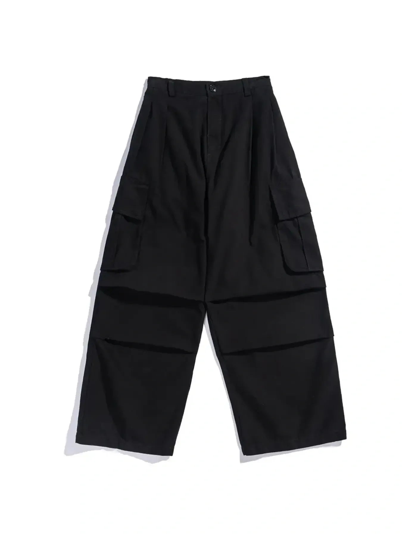 Men's Loose Fit Cargo Pants with Multiple Pockets
