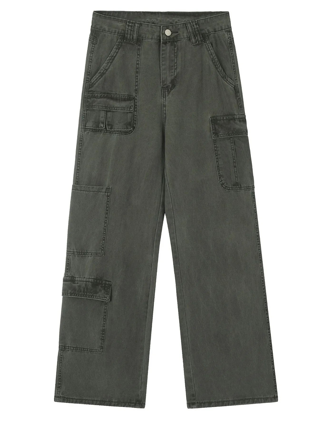 Men's Wide Leg Cargo Pants
