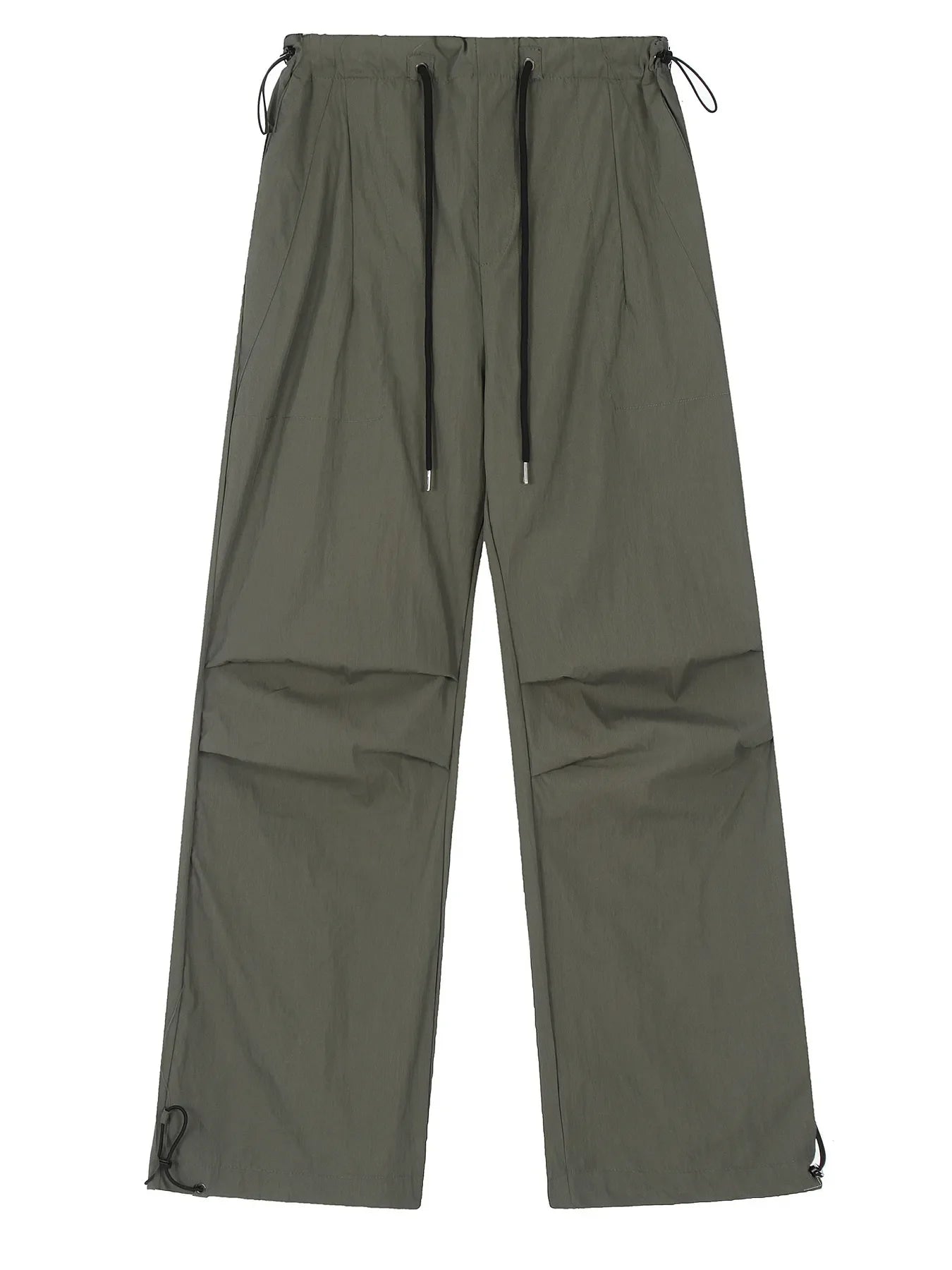 Men's Drawstring Wide Leg Pants