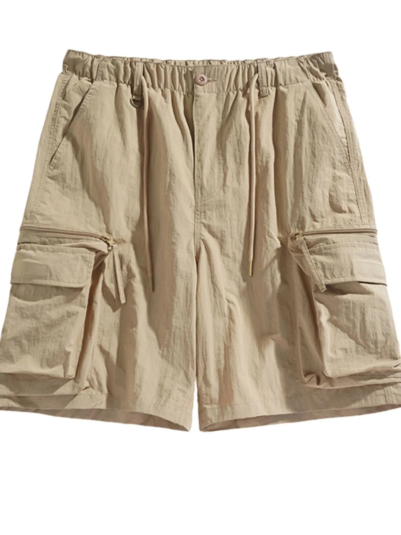 Men's Elastic Waist Cargo Short