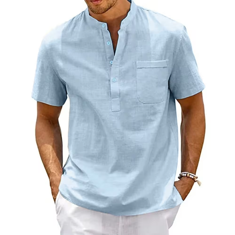 Danny Breathable Linen Shirt