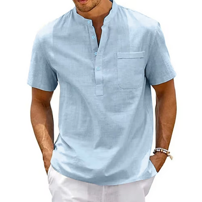Danny Breathable Linen Shirt