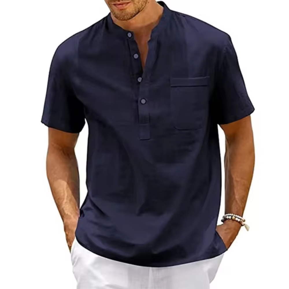 Danny Breathable Linen Shirt