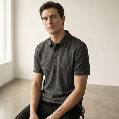 SIENA WEAVE POLO SHIRT